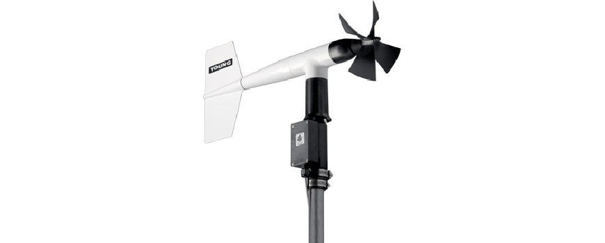 Anemometer or Wind Speed and direction Sensor to measure wind speed and direction